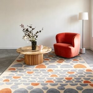 Geometric‑abstract Pattern Area Rug